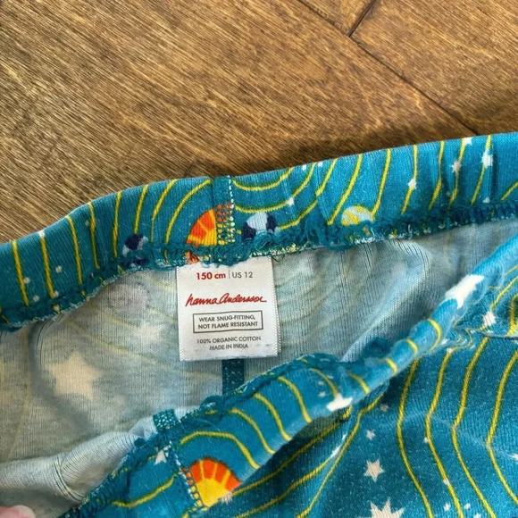 Hanna Andersson Space PJ pants Size  US 12 - Picture 2 of 2